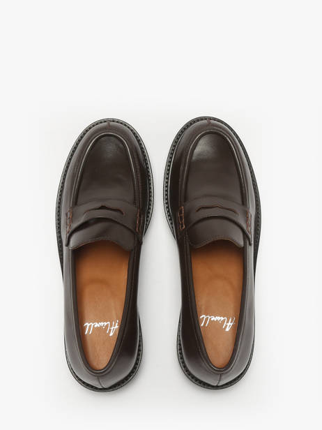 Slippers Uit Leder Aliwell Bruin women A3227 ander zicht 3